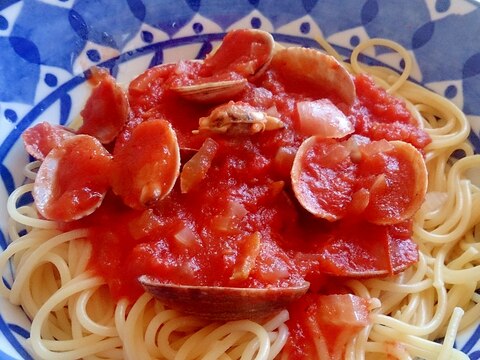 ボンゴレ・ロッソ～子供もOKの辛くないパスタ～